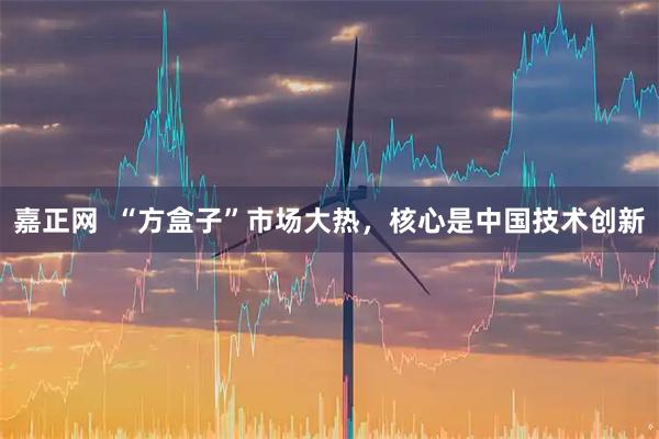 嘉正网  “方盒子”市场大热，核心是中国技术创新